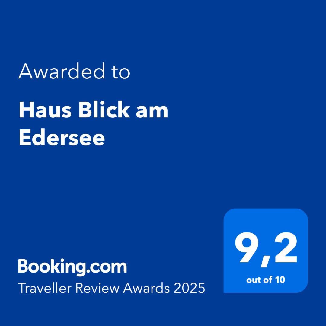 Haus Blick Am Edersee Waldeck  Ngoại thất bức ảnh